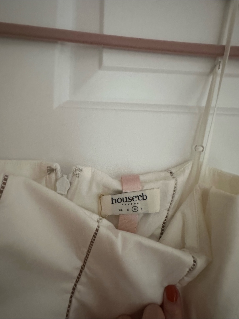 House of CB YSABELLA Dress White M - Picture 8 of 9